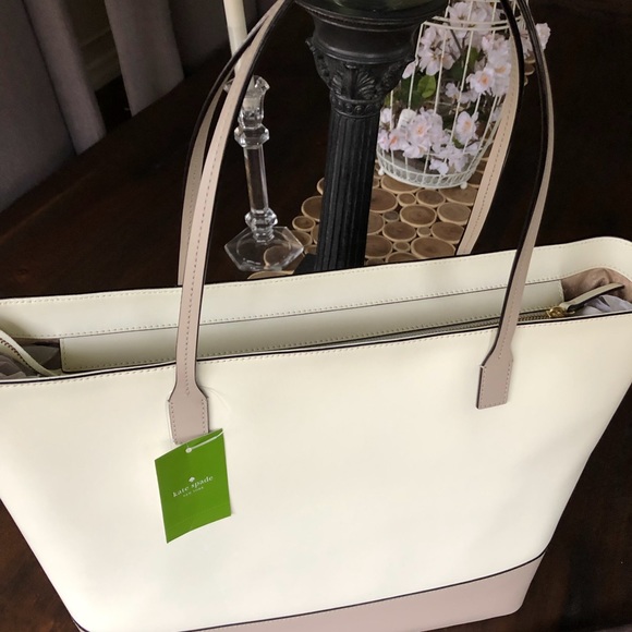 NWT Kate Spade Sawyer Street color block tote - Picture 3 of 8